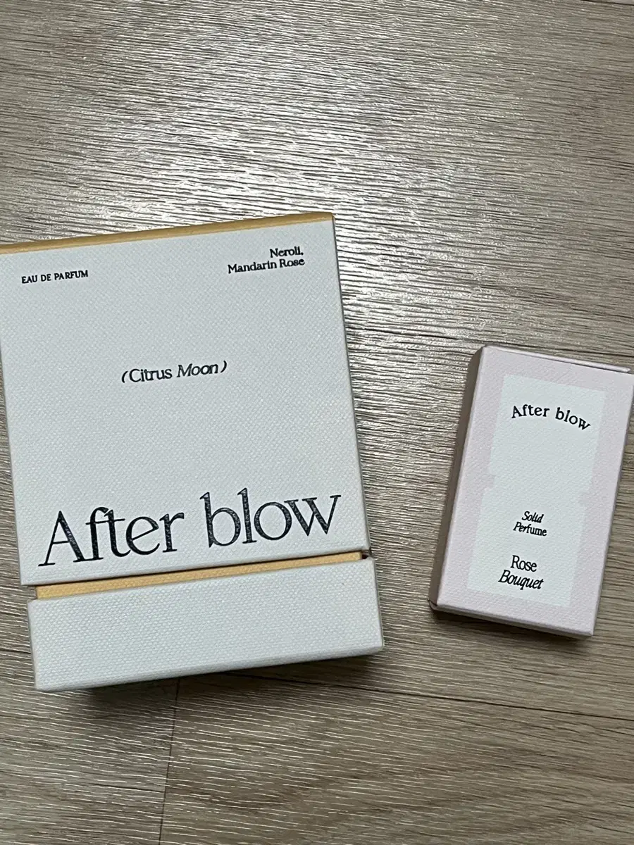 After Blow 애프터블로우 시트러스문 로즈부케 향수 판매